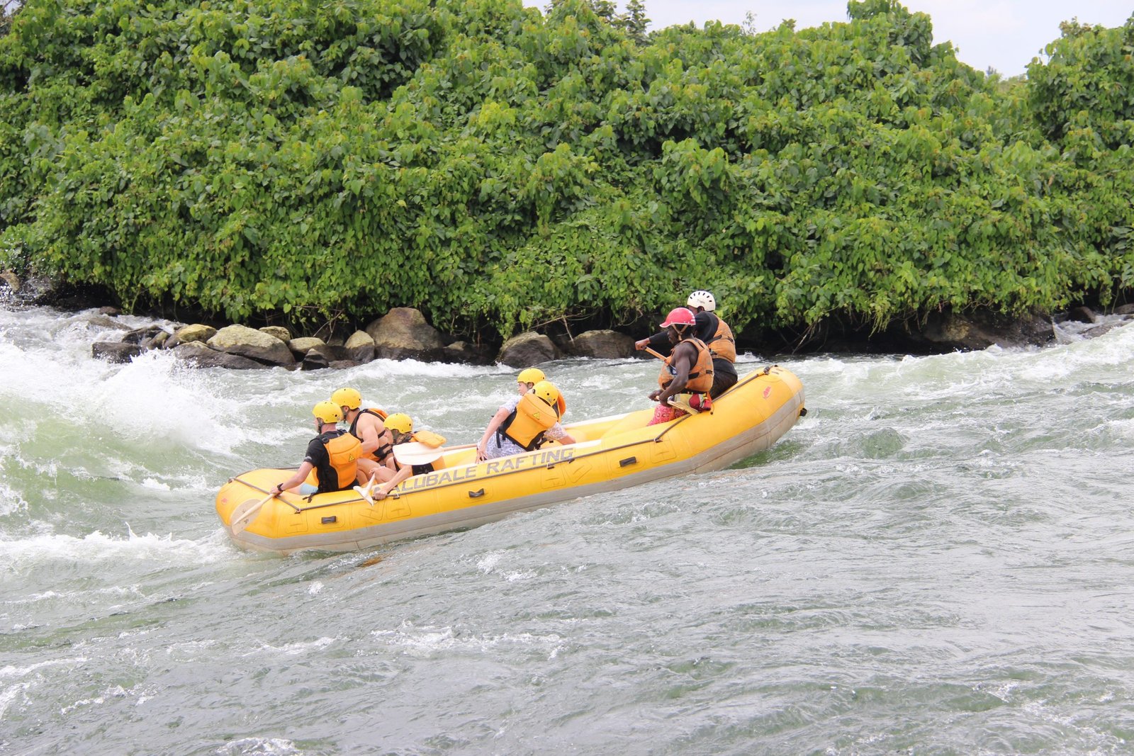 White water rafting